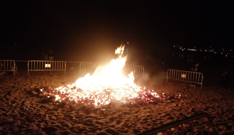 La hoguera de San Juan volverá a encenderse en Suances en la noche del jueves