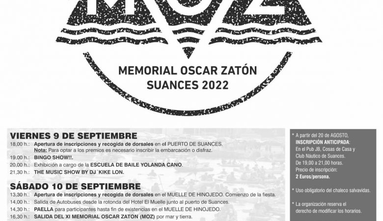 Este fin de semana se abre el plazo de inscripción del XI Descenso Popular Ría San Martín Memorial Óscar Zatón