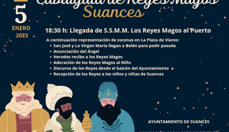 Los Reyes Magos llegarán al Puerto de Suances a las 18.30 horas