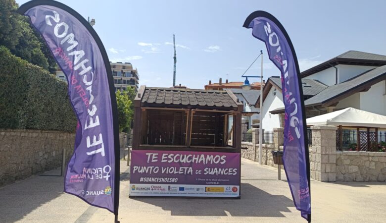 El Ayuntamiento de Suances refuerza un verano más su compromiso con la igualdad con la puesta en marcha del Punto Violeta
