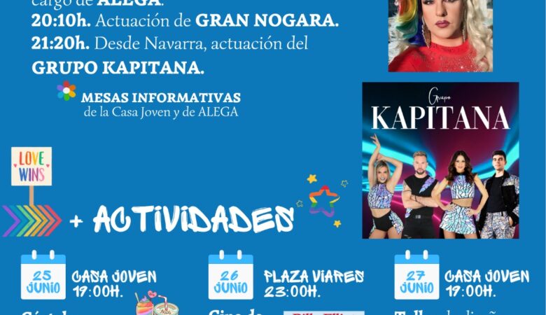 Suances celebra el Orgullo 2026 con música, actividades participativas y un firme compromiso con la diversidad
