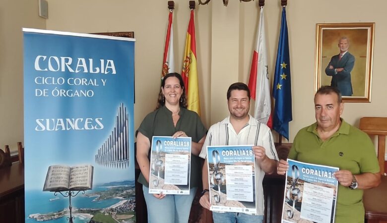 Suances presenta la programación del Ciclo Musical Coralia18