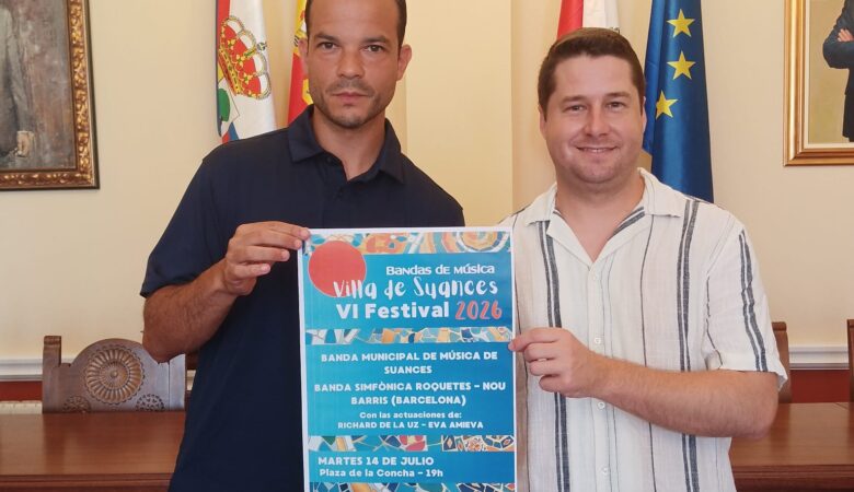 La Banda Municipal de Música de Suances presenta el VI Festival de Bandas de Música «Villa de Suances»
