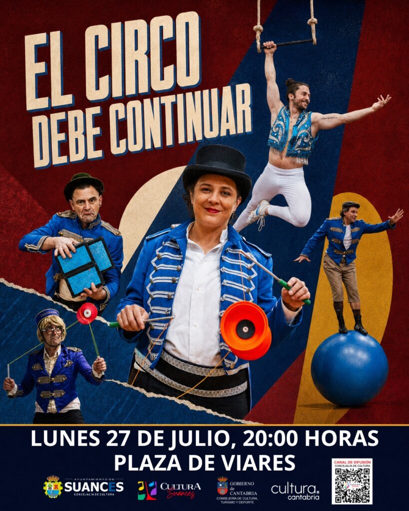 Suances ofrece un intenso fin de semana cultural con cine, música, circo y espectáculo para todos los públicos