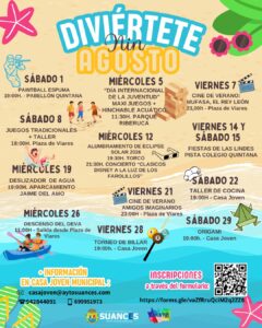 El programa «Diviértete Nin» encara su recta final con seis actividades para disfrutar del mes de agosto
