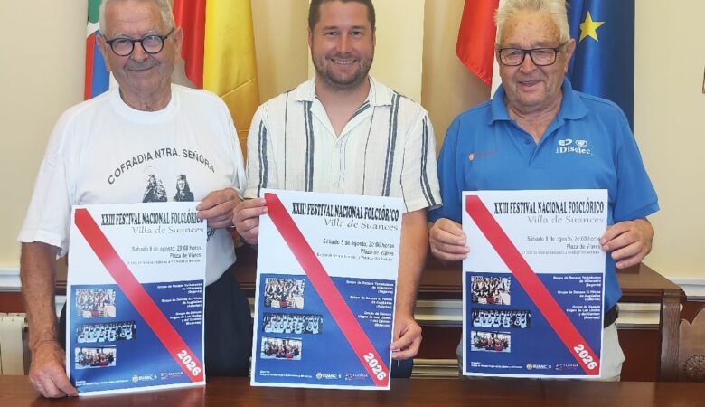 El XXIII Festival Nacional Folclórico “Villa de Suances” reunirá a grupos de Cantabria, Asturias y Segovia el próximo 8 de agosto