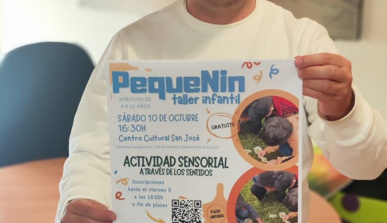 El programa “PequeNin” del Ayuntamiento de Suances propone una nueva actividad sensorial para niños y niñas de 6 a 12 años