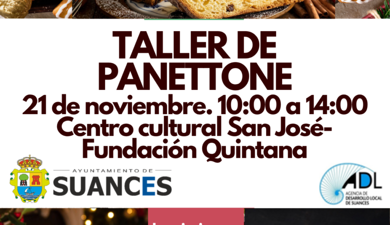 La ADL de Suances organiza un taller gratuito de elaboración de panettone el próximo 21 de noviembre