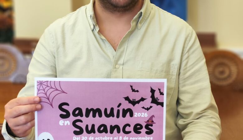 Suances presenta la programación de Samuín 2026 con actividades culturales, talleres y propuestas juveniles del 30 de octubre al 8 de noviembre